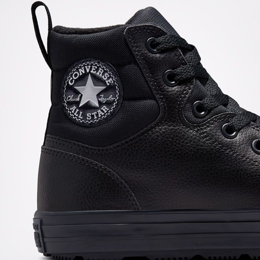 Botas de Inverno Converse Chuck Taylor All Star Berkshire Cano Alto Feminino Pretas Cinzentas | PT Q0043T5